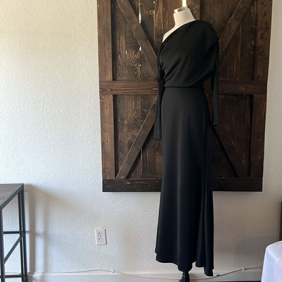 New Cocktail Party Dress Sexy Off Shoulder Ruffle Elegant Evening Prom Dress - Picture 9 of 15